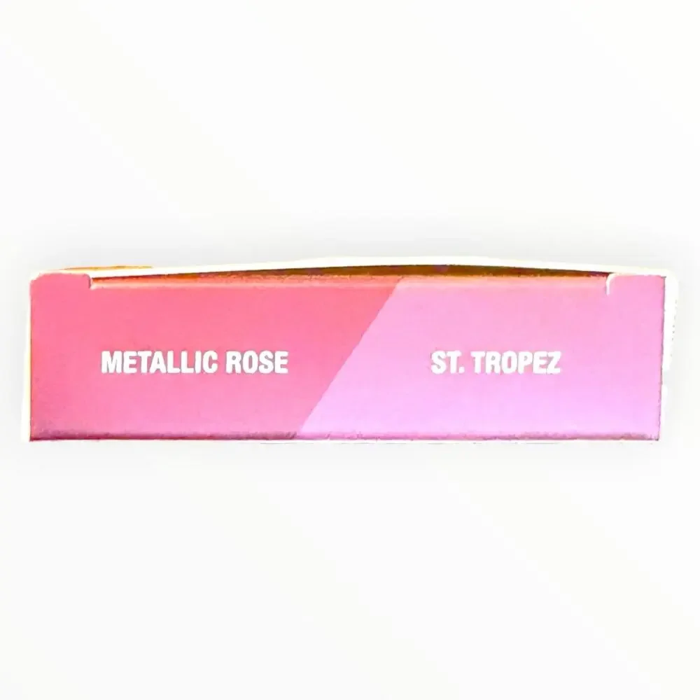 Anastasia Beverly Hills Lip Gloss Duo METALLIC ROSE & ST TROPEZ DISCONTINUED NIB
